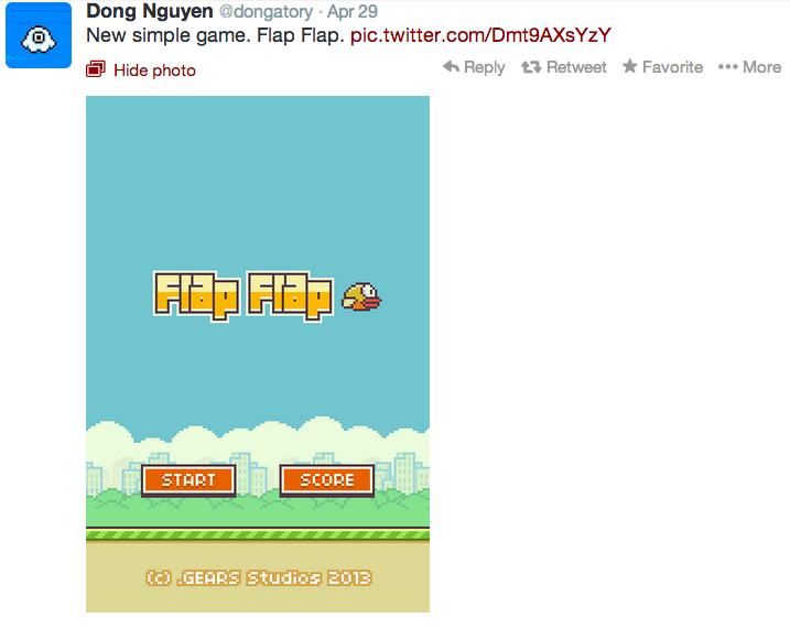Flappy Bird 开发者 程序员