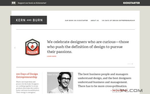 简单的美：30个干净的简单派网站设计